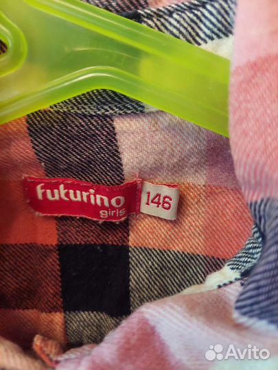 Рубашка на девочку 146 futurino