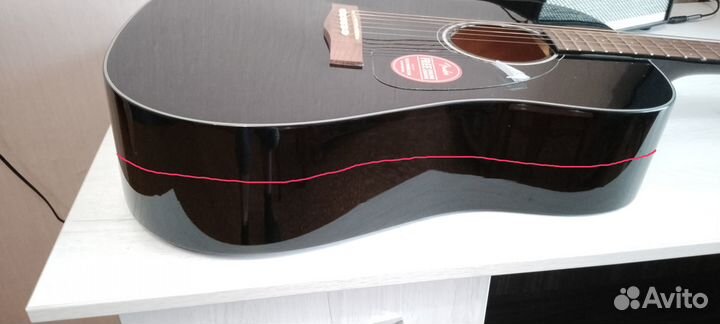 Акустическая гитара fender CD-60