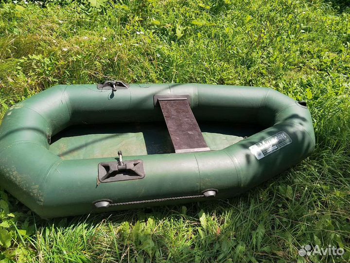 Лодка надувная резиновая весельная бу