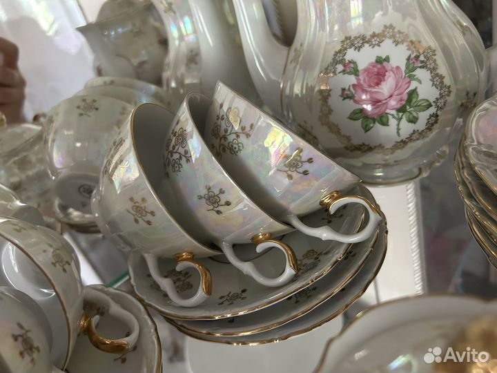 Чайный сервиз старинный