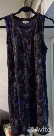 Пояс замшевый List и платье