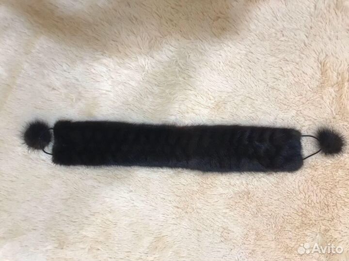 Повязка из натуральной норки
