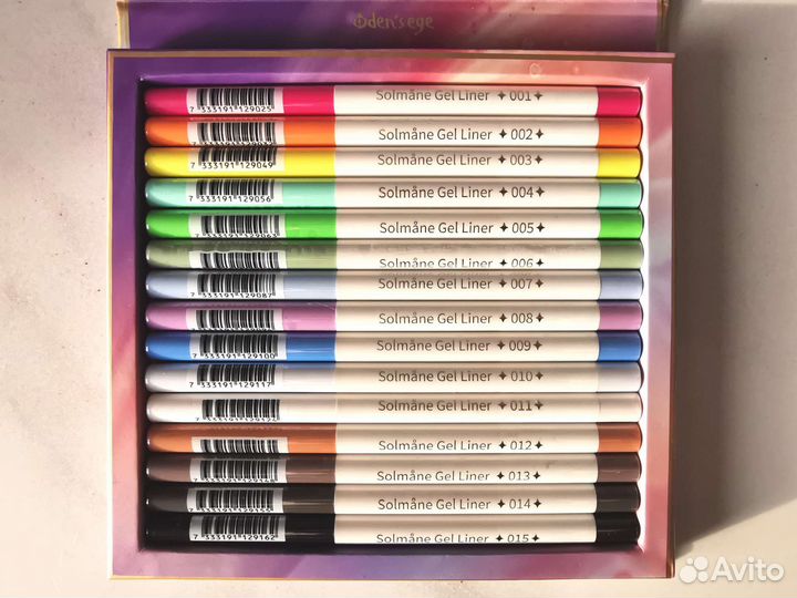 Набор лайнеров Oden's eye Solmane II Gel Liner Set