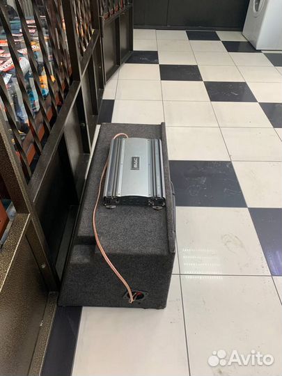 Сабвуфер jbl gto 1202d +усилитель