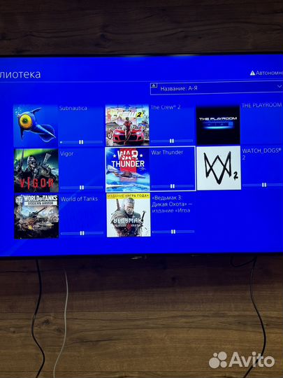Sony playstation 4 slim 1tb+16игр+2геймпада