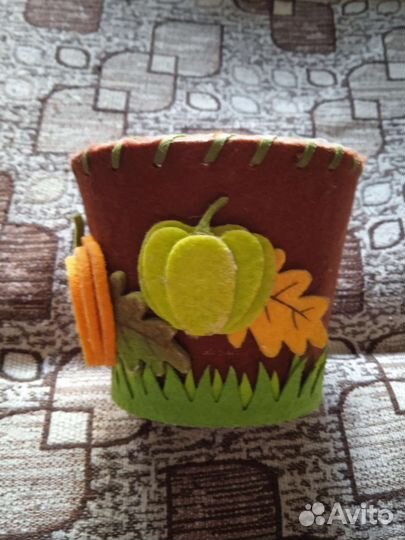 Чехол на кашпо