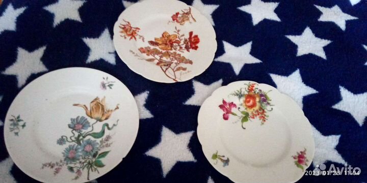 Тарелки антик.братья Корниловы