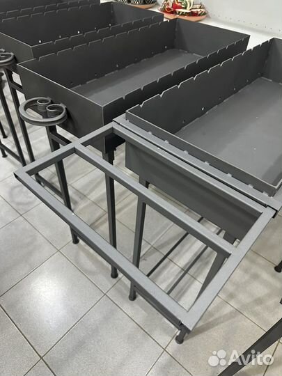 Мангал со столиком и полочкой