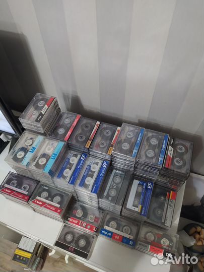 Аудиокассеты Sony, TDK, maxell, basf