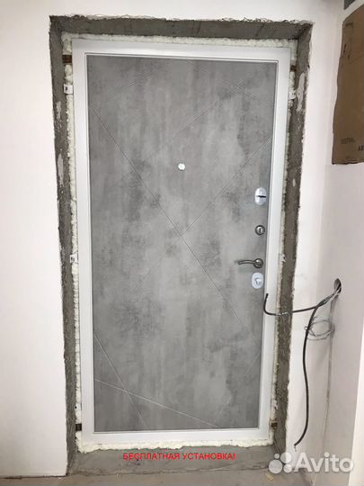Новая входная дверь с бесплатной установкой