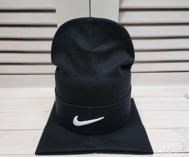 Шапка+снуд Nike весна-осень