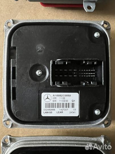 Блоки фар CLS w218