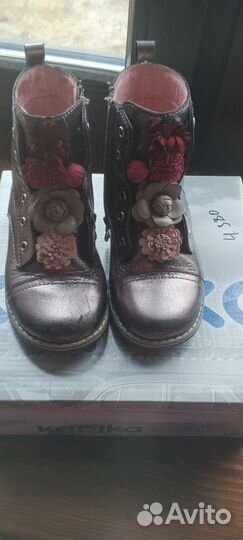 Ботинки демисезонные для девочки kapika 28