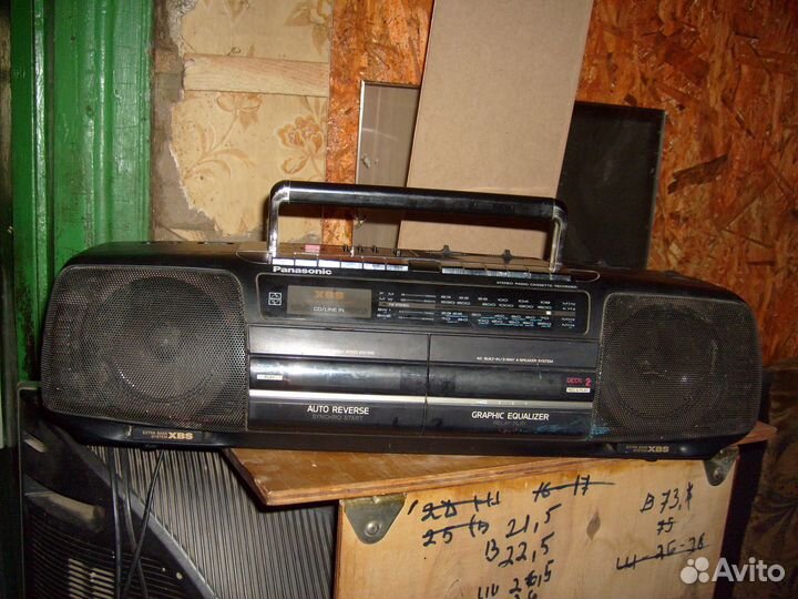 Кассетная магнитола Panasonic RX-FT560