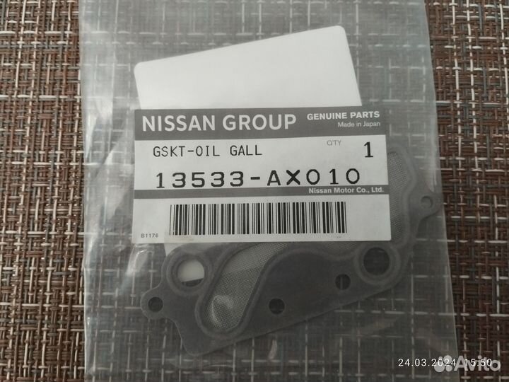 Комплект сальников свечного колодца nissan Micra