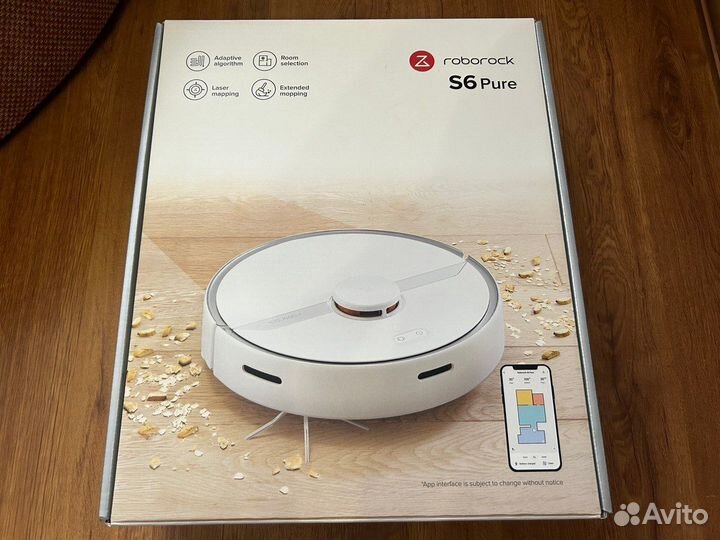 Робот-пылесос Xiaomi Roborock S6 Pure