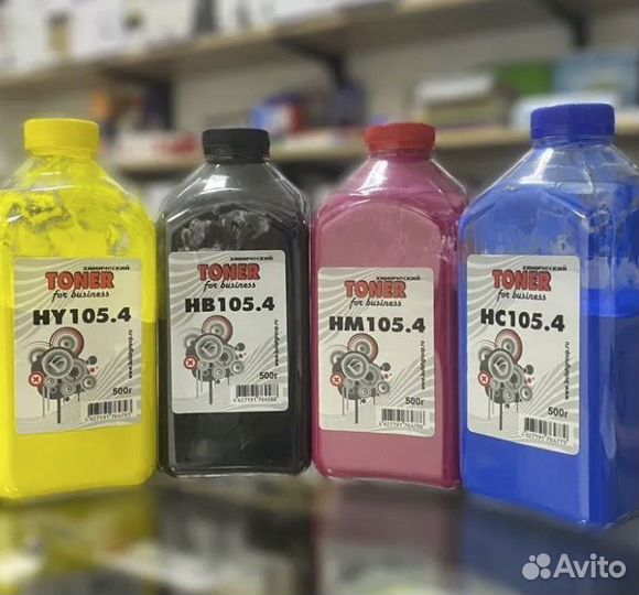 Тонер для HP Color Универсал тип 105.4 (фл,500гр)