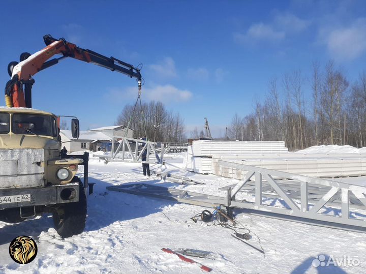 Быстровозводимые здания из металлоконструкций