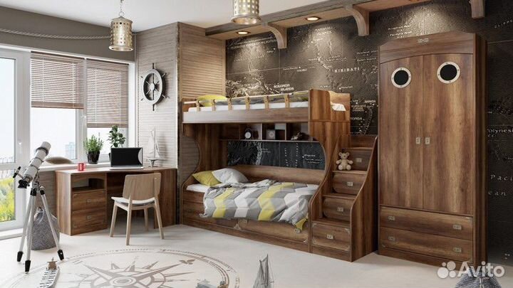 Мебель в детскую комнату 7 предметов