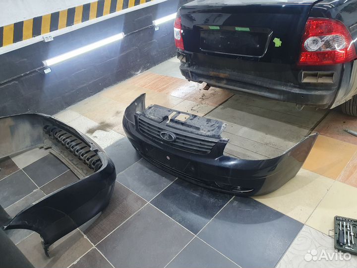 Бампер приора оригинал