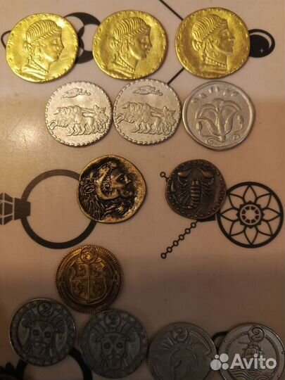 Монеты магнит, пятерочка