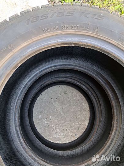 Резина зимняя r 15 липучка