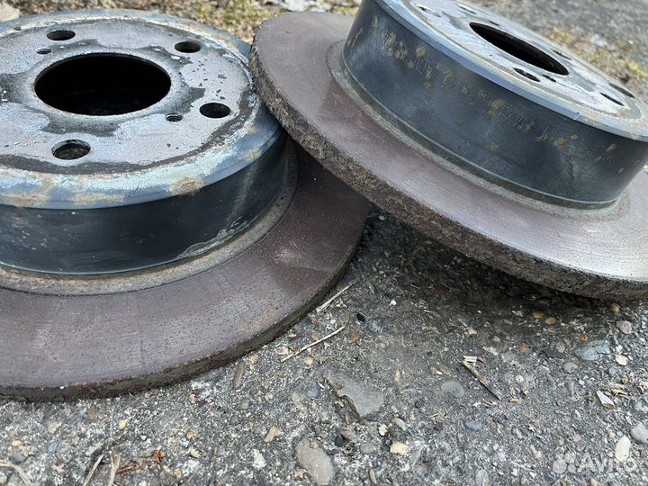 Задние тормозные диски тойота раф 4 поколение lV