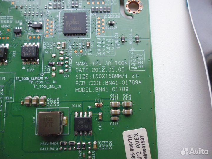 T-con BN41-01789A от Samsung UE40ES6307U