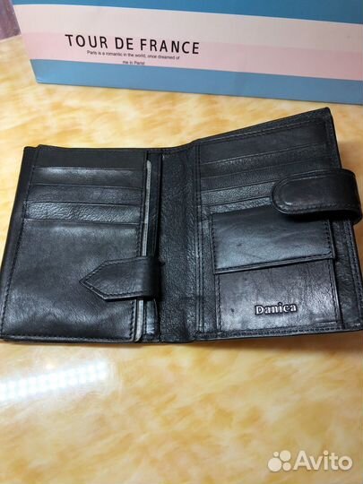 Мужское кожаное портмоне