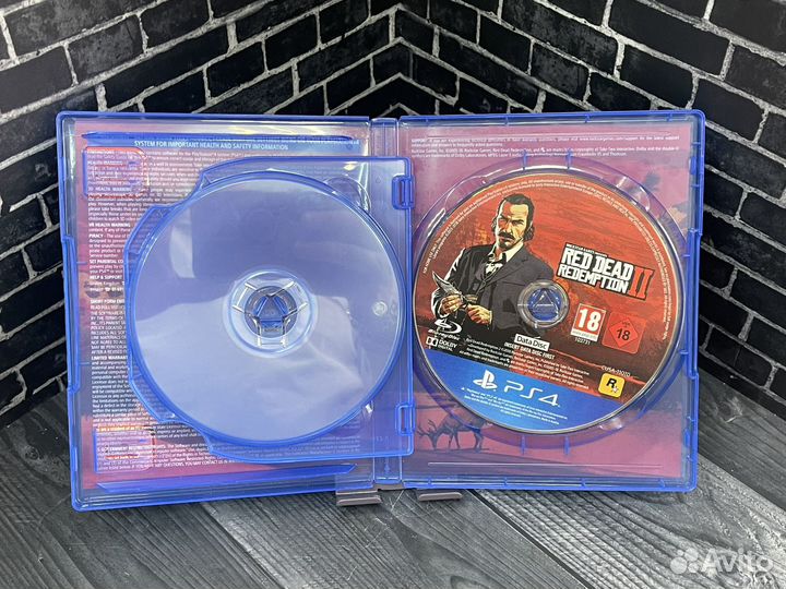 Диск на PS4 Red Dead Redemption 2