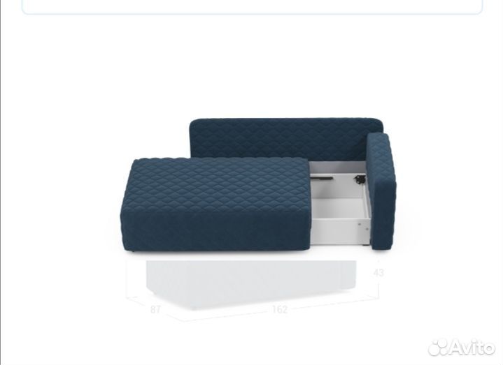 Диван прямой еврокнижка moon family