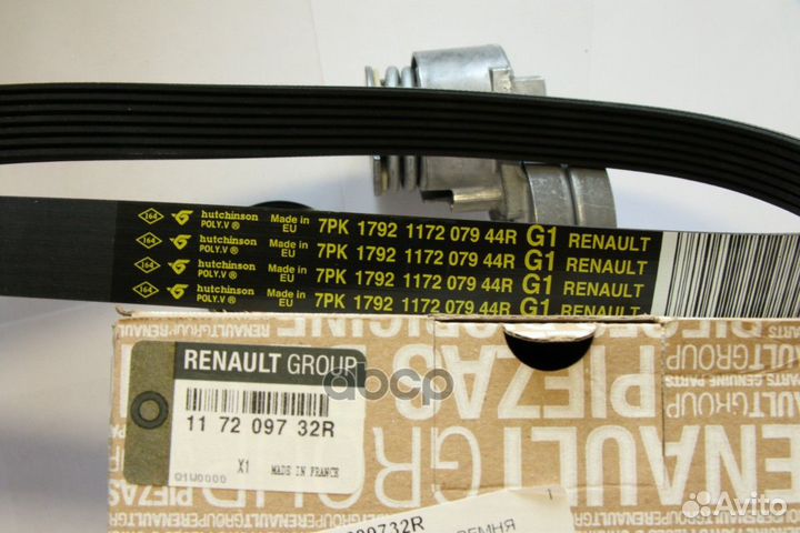 Комплект руч.ремня ORG 117209732R renault