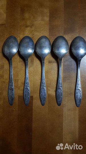 Мельхиоровые столовые ложки