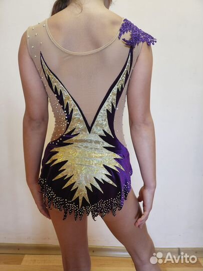 Купальник для гимнастики 120-140см