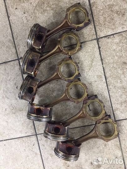 Шатун с поршнем 1 mz fe