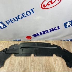 Защита радиатора Ford Focus II (2 части) black