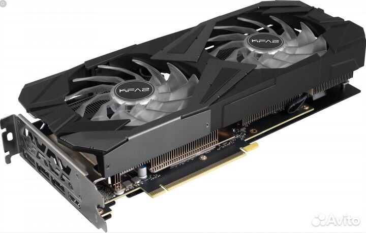Видеокарта KFA2 GeForce RTX 3060 Ti X Black (LHR)