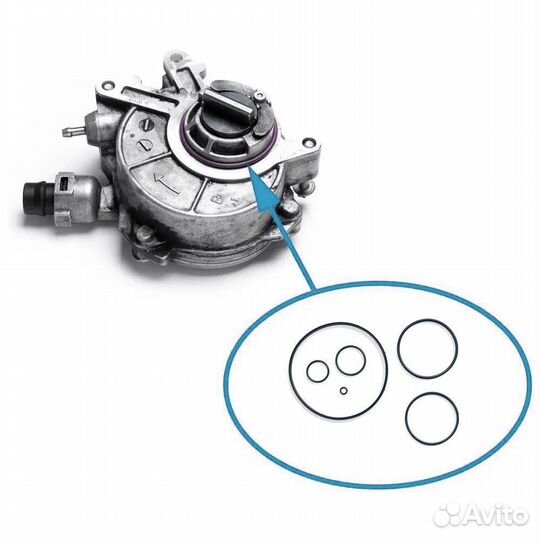 Ремкомплект вакуумного насоса бмв N63, N63N 116675