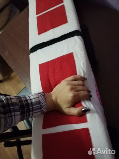 Мягкая игрушка трамвай 100 см