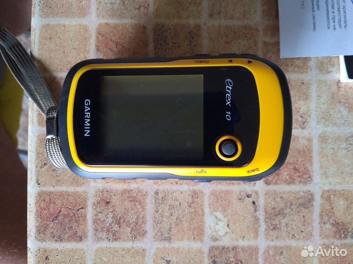 Навигатор garmin etrex 10