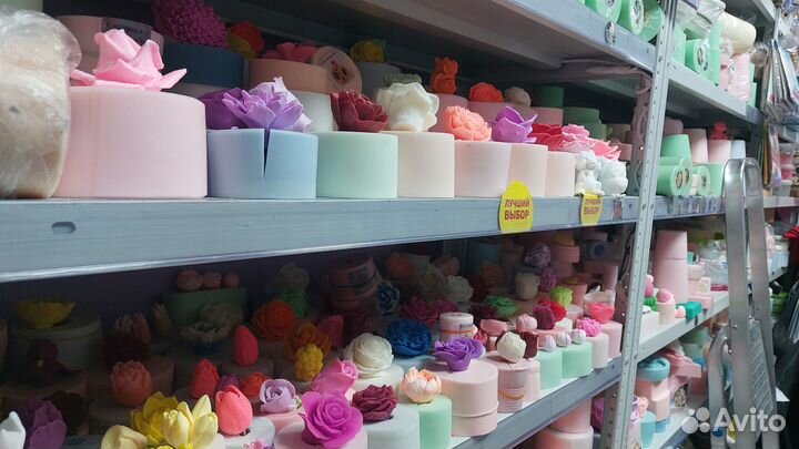 Силиконовые формы для мыла цветы и фигуры