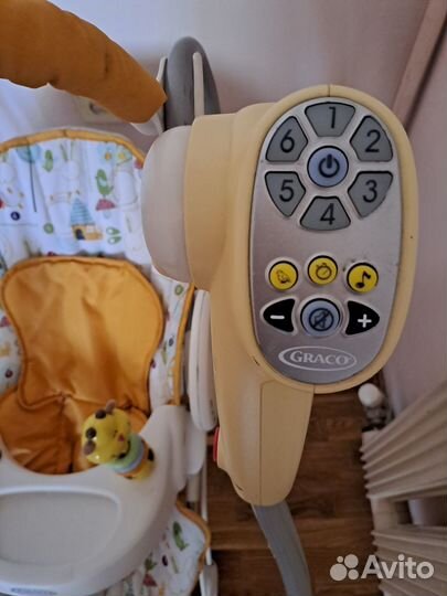 Детская электронная качелька