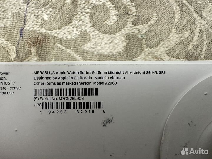 Apple watch 9 45mm