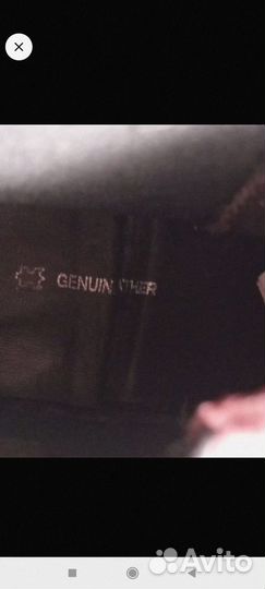 Полусапоги женские челси Genuine Leather Италия на