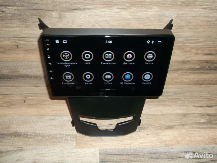 Магнитола SsangYong Action 2013+ Android GPS WiFi