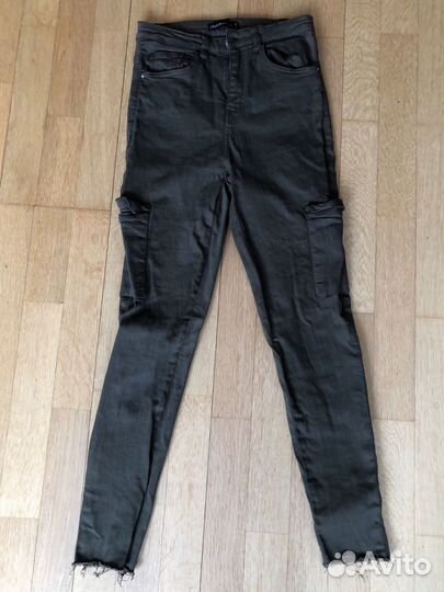Джинсы женские хаки размер s