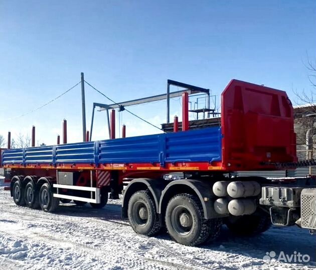 Полуприцеп бортовой Политранс ТСП 94171, 2023