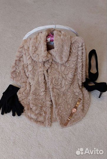 Накидка плюшевая