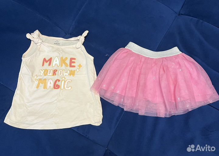 Вещи пакетом на девочку 86 размер