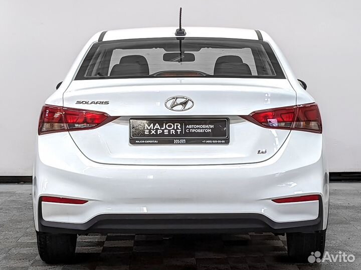 Hyundai Solaris 1.6 AT, 2018, 107 952 км